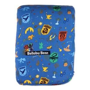 NEW BELLABU BEAR kid's house pride bamboo blanket in blue